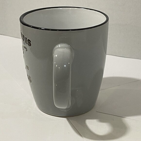 ALL YOU NEED IS LOVE COFFEE MUG. LOVE, COFFEE IS ALL YOU NEED MUG. B272 - Picture 4 of 8